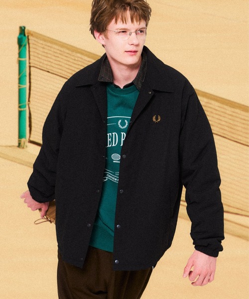 FRED PERRY（フレッドペリー） ブルゾン アウター 別注 パデッドボタン