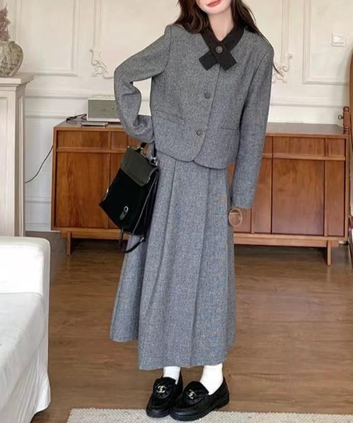 FAVORITO セットアップ スーツジャケットスカートセットアップ