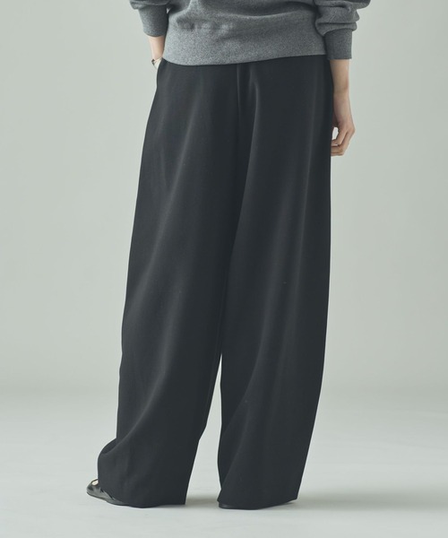 Curensology（カレンソロジー） パンツ /ダブルクロスツータックパンツ