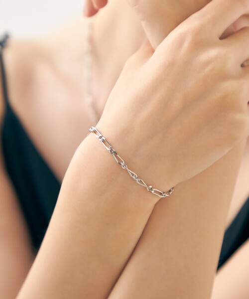 ete（エテ） ブレスレット 「ZOZOTOWN限定」フィガロチェーン