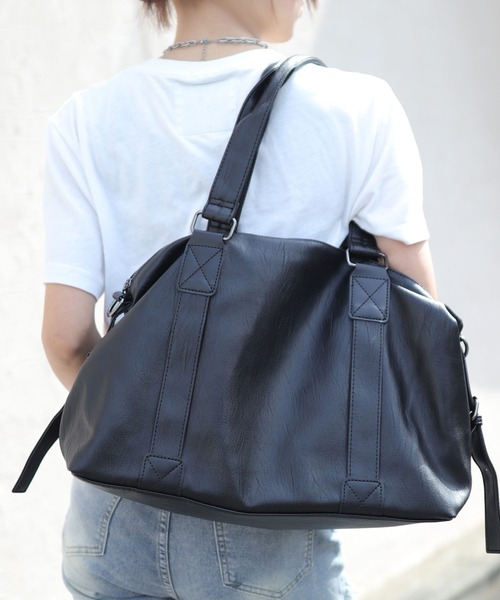 florist（フローリスト） ボストンバッグ 「2WAY・大容量」ヴィーガン