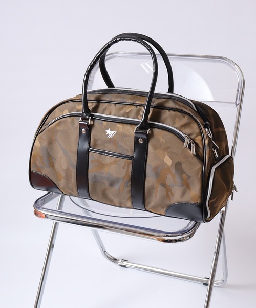 STELLA77GOLF ボストンバッグ カモフラ柄ボストンBAG メンズ