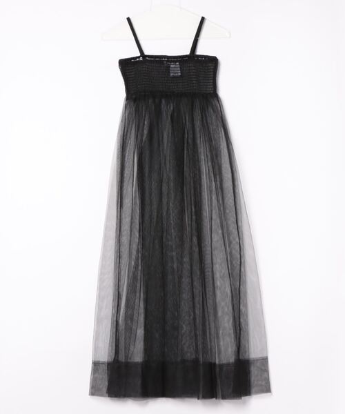 ワンピース ANNA SUI NYC チュールキャミソールドレス : ZOZOTOWN