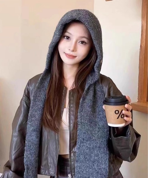 ネックウォーマー スヌード 「M2SUQARED/エムツースクエア」ニット