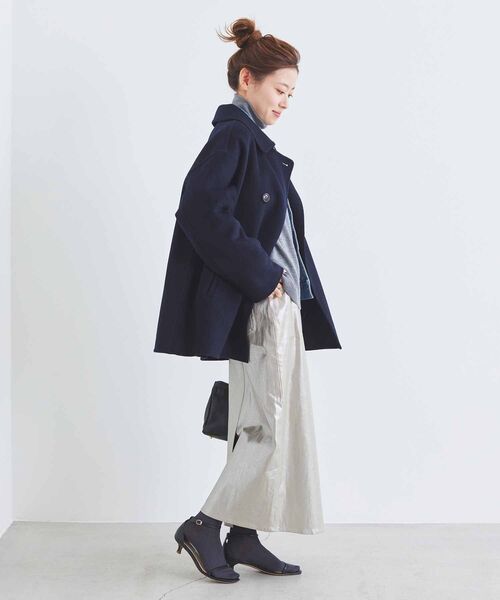 le.coeur blanc（ルクールブラン） コート アウター リバーオープン