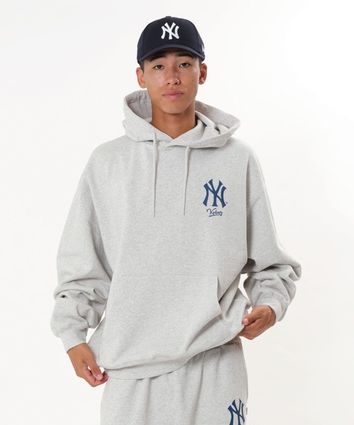 KEBOZ（ケボズ） パーカー × MLB NEW YORK YANKEES LOGO SWEAT HOODIE