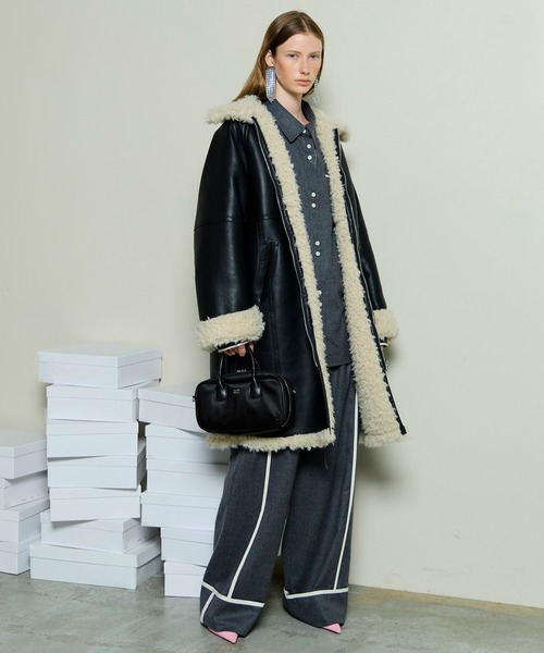 MAISON SPECIAL（メゾンスペシャル） ムートンコート ボアコート