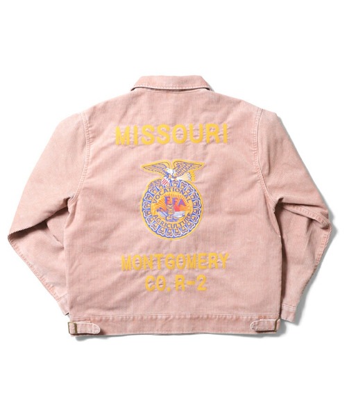 HOUSTON（ヒューストン） ブルゾン アウター HOUSTON WASHED CORDUROY