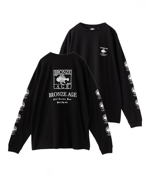 tシャツ BRONZE AGE ブロンズエイジ ボックスロゴロングスリーブT