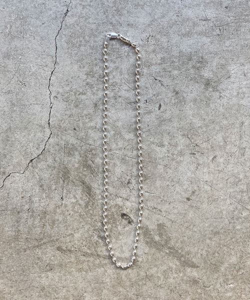 Magine（マージン） ネックレス SILVER OVAL BALLCHAIN NECKLACE