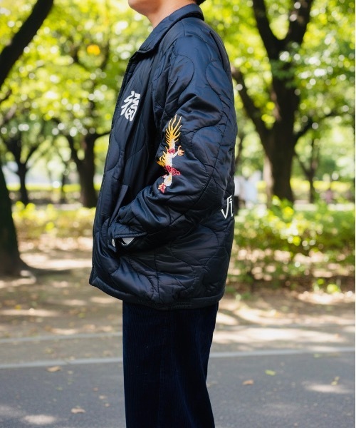HOUSTON（ヒューストン） スカジャン HOUSTON / NYLON VIETNAM JACKET