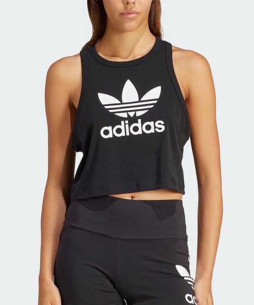 adidas（アディダス） タンクトップ ノースリーブ トレフォイル タンク
