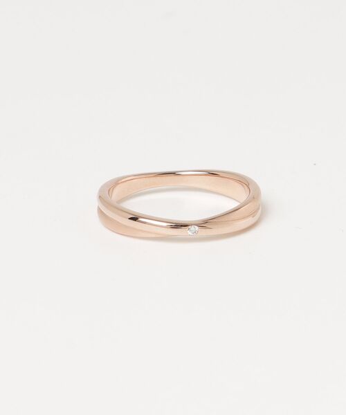 ete（エテ） リング 11号 ピンクゴールド レディース : ZOZOTOWN Yahoo