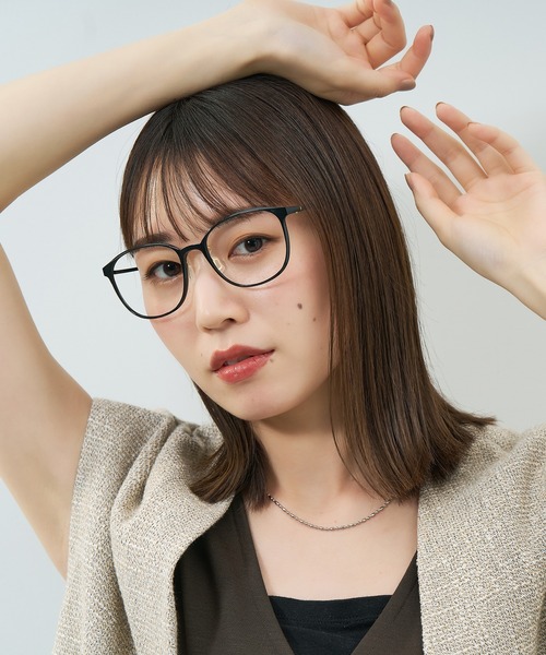 Zoff（ゾフ） 伊達メガネ メガネ 眼鏡 ウェリントン型 メガネ｜クリア