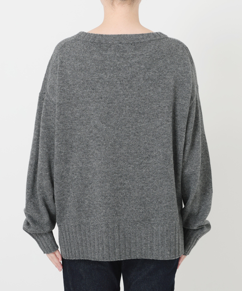SLOBE IENA（スローブイエナ） ニット セーター 刺しゅうロゴニット