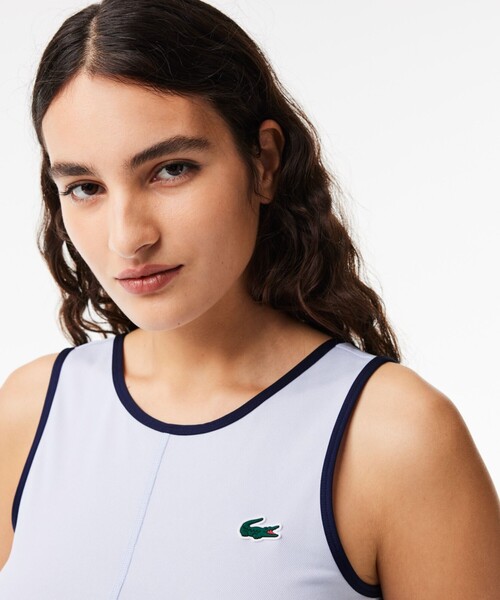 LACOSTE（ラコステ） ワンピース ウルトラストレッチ鹿の子