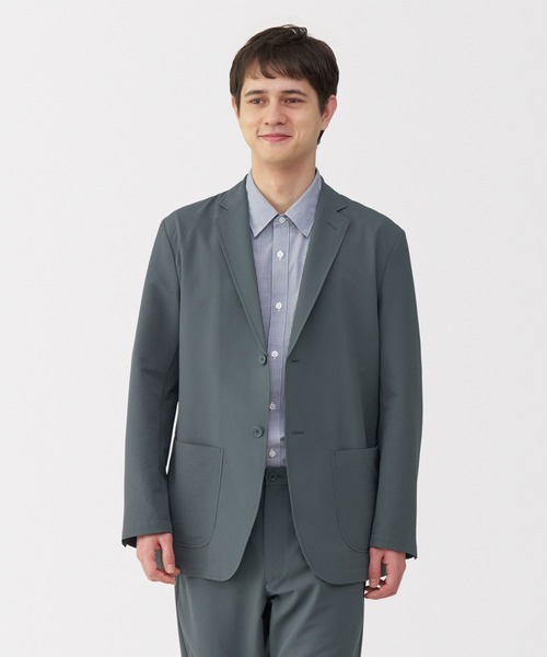 無印良品（MUJI） コート ジャケット 紳士 風を通す ストレッチ