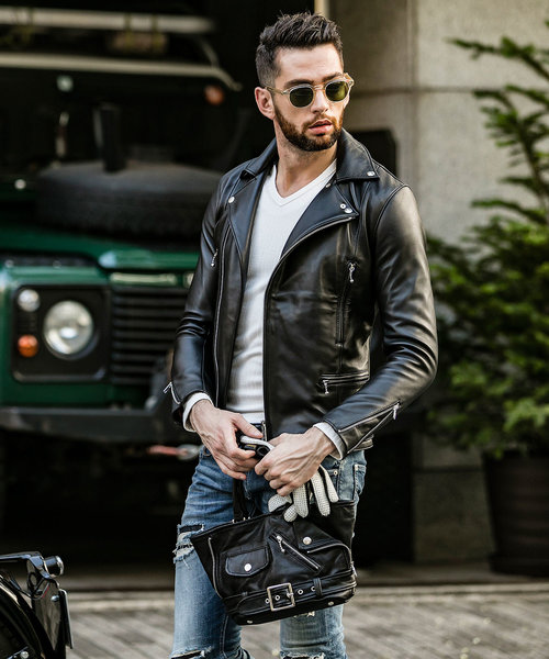 BUFFALO BOBS（バッファローボブズ） 革ジャン ライダース THUNDERBOLT