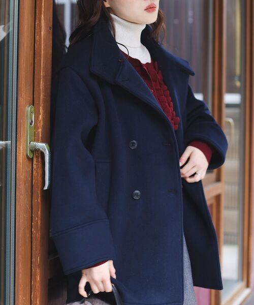 le.coeur blanc（ルクールブラン） コート アウター スタンドネック