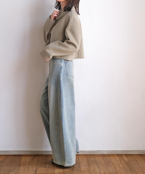 AKTE（アクテ） コート アウター ショートリバージャケット レディース