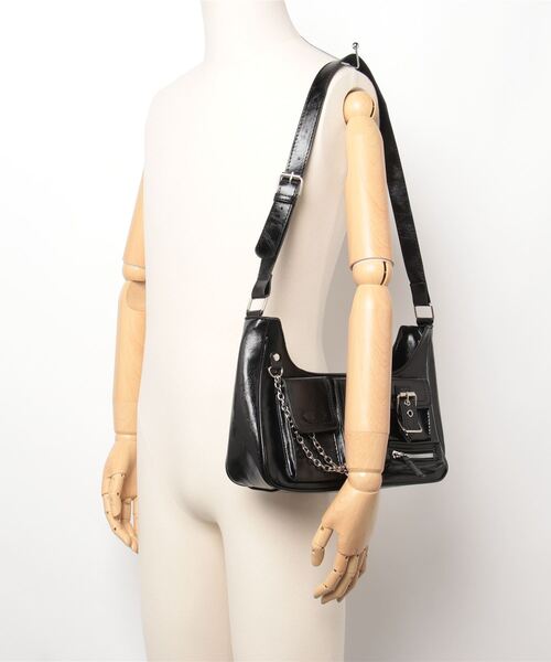 gossip!ロサンゼルス ショルダーバッグ バッグ Y2K 4アウトポケット