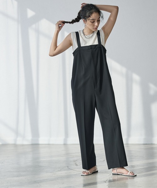 for/c（フォーシー） サロペット オーバーオール 「低身長/高身長向け