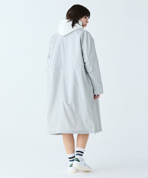 LACOSTE（ラコステ） トレンチコート コート 撥水 ナイロンタフタ