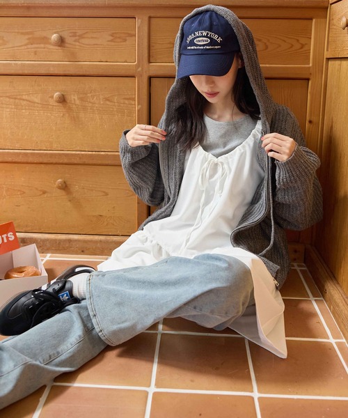 パーカー ツイストニットパーカー レディース : ZOZOTOWN Yahoo!店