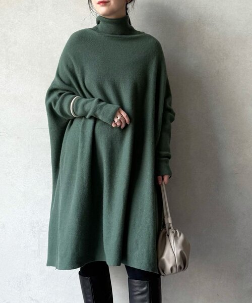 BEARDSLEY（ビアズリー） ニット セーター タートルビッグニット