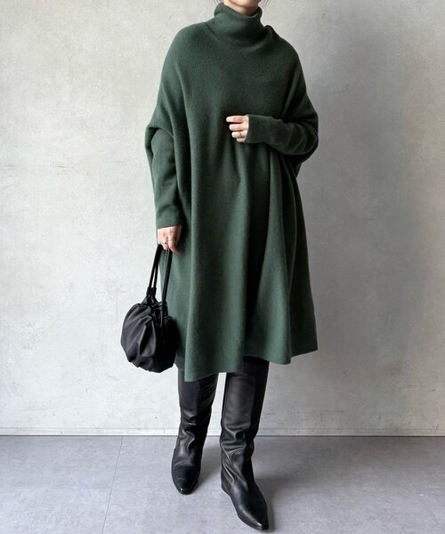 BEARDSLEY（ビアズリー） ニット セーター タートルビッグニット