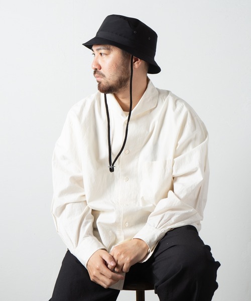 KNOX（ノックス） 帽子 ハット 撥水グログラン バケットハット メンズ