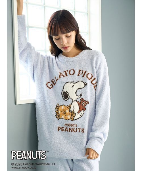 gelato pique（ジェラートピケ） パジャマ ルームウェア 「PEANUTS