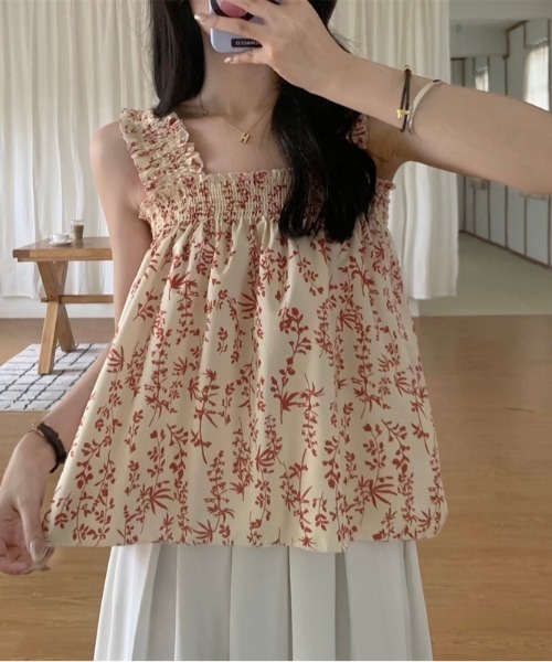 Achic（アシック） キャミソール 花柄キャミソール : ZOZOTOWN Yahoo