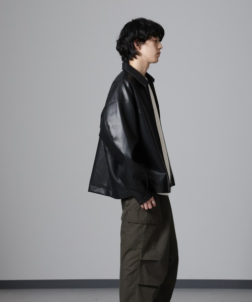 NANO universe（ナノ・ユニバース） 革ジャン ライダース WEB限定