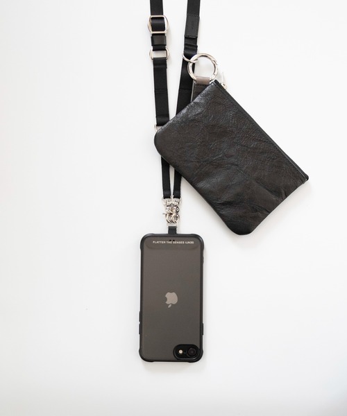 SENTI（センティ） ポーチ Dyneema(R) Leather RING POUCH_M / 超軽量