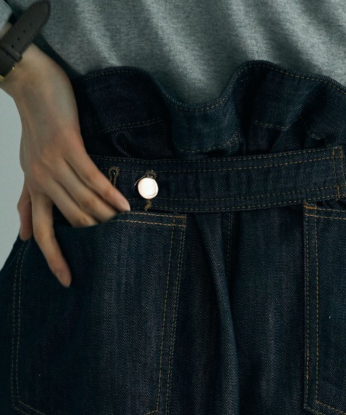 marjour（マージュール） ジーンズ デニム デニムパンツ TUCK DENIM