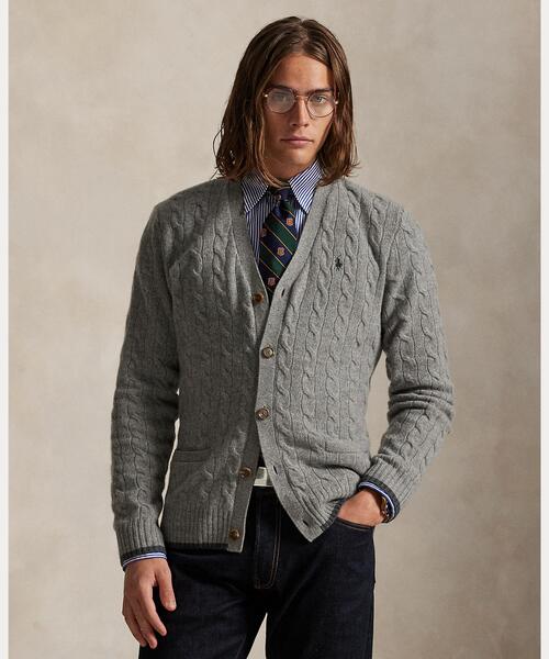 POLO RALPH LAUREN（ポロ・ラルフローレン） カーディガン ケーブル