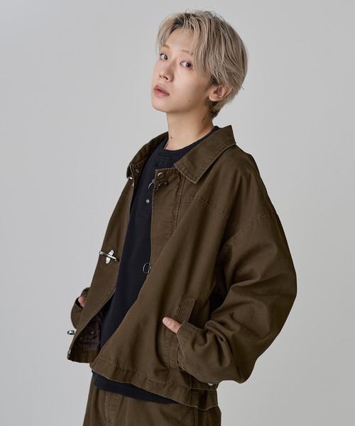 コート ジャケット 「SET-UP着用可能」ファイヤーマンショート丈ダック