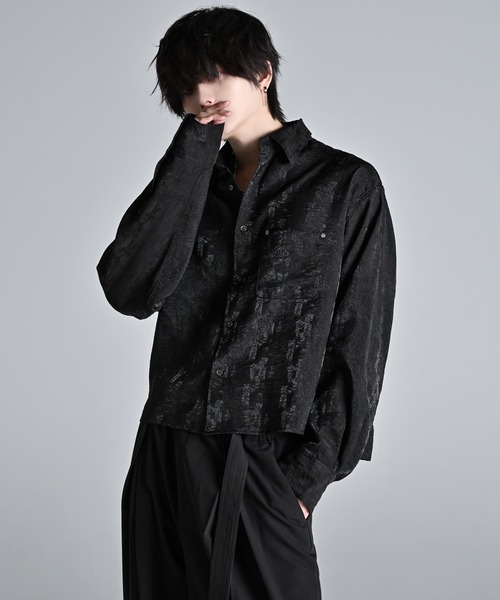 ADRER（アドラー） シャツ Cropped Regular Collar Silhouette Shirt