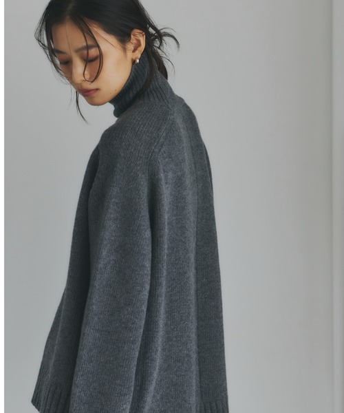 anuans（アニュアンス） ニット セーター HAMILTONウールカシミヤ