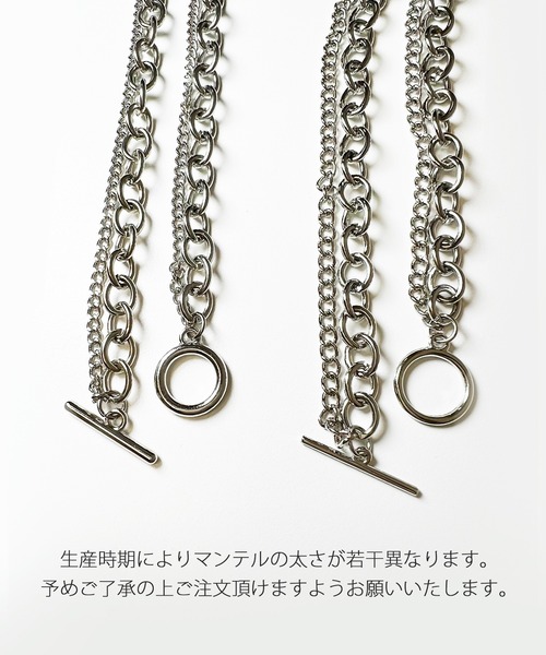 DiamondHearts（ダイヤモンドハーツ） ブレスレット 2連チェーン