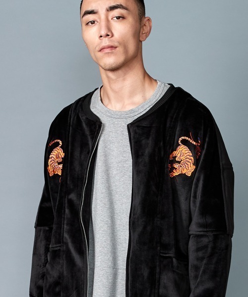 rehacer（レアセル） スカジャン : Dolman Wide Souvenir Jacket