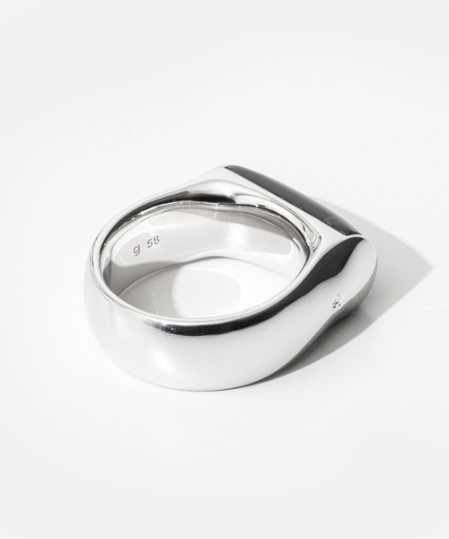 TOM WOOD（トムウッド） 指輪 リング TOM WOOD Crest Ring Blue Howk