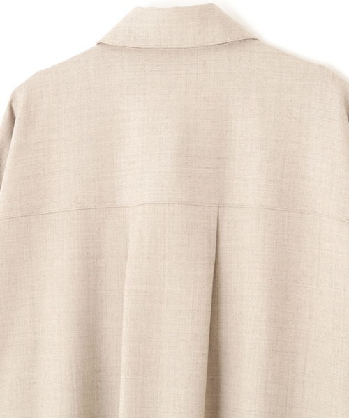 ETRE TOKYO（エトレトウキョウ） ブラウス シャツ ハイカウントフラノ