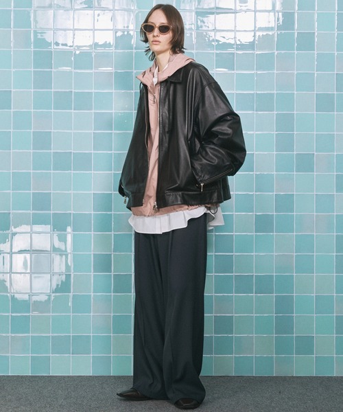 MAISON SPECIAL（メゾンスペシャル） 革ジャン ライダース 「UNISEX