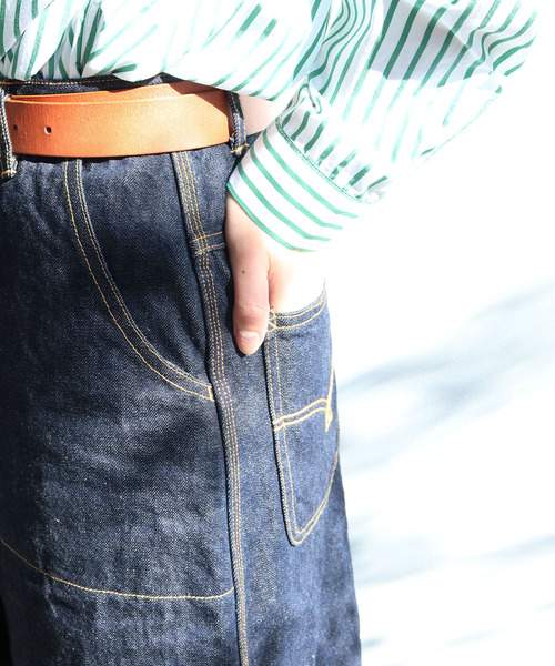 PAR ICI KLASSISK デニムスカート カイハラデニム ロングスカート