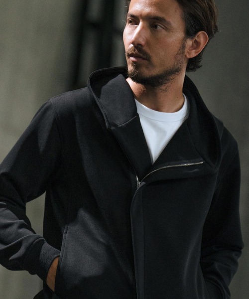 wjk reluxe パーカー mpa3504-double knit riders parka ライダース