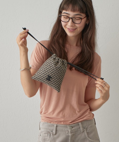 IACUCCI（イアクッチ） ポーチ モノグランマ ポーチ JACQUARD/CERVO