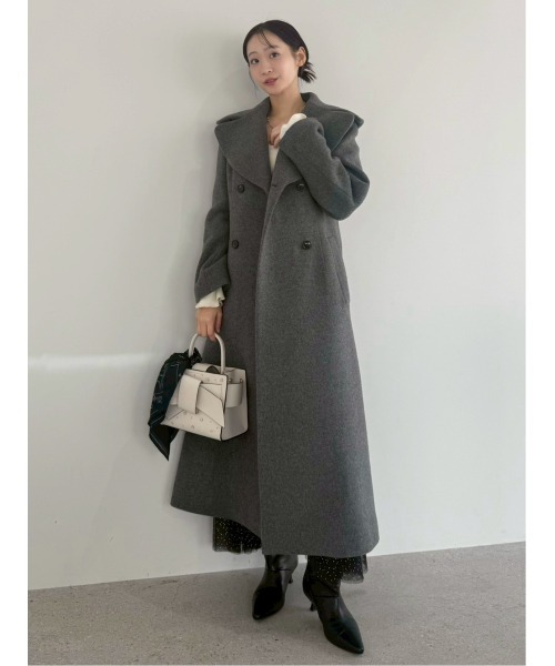 FRAY I.D（フレイ・アイディー） ダッフルコート コート ビッグカラー