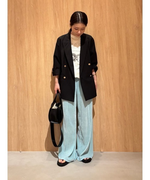 Mila Owen（ミラオーウェン） パンツ 「セットアップ対応」ベロアSET